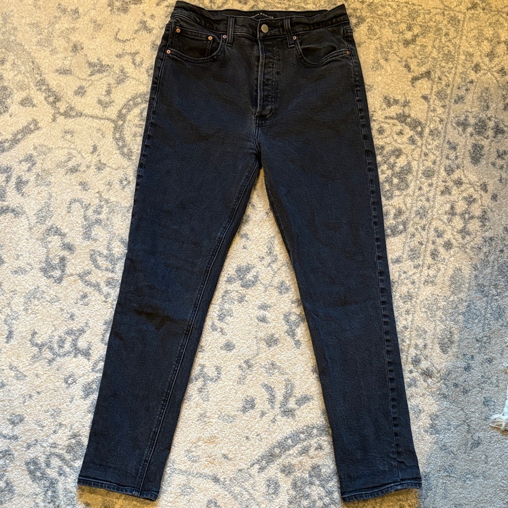 Women’s Denim Forum Yoko High-Rise Slim Black Jeans